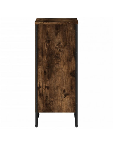 Libreria Rovere Fumo 50x31x74,5 cm in Legno Multistrato