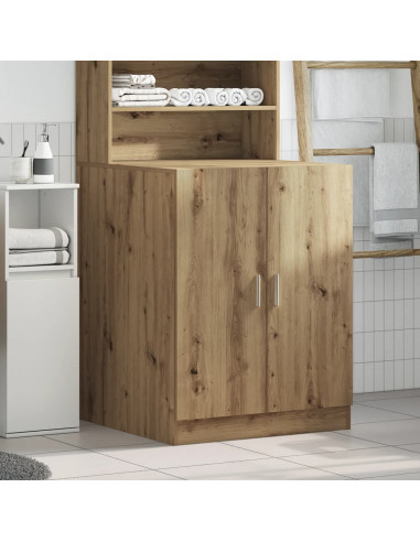 Mobile per Lavatrice Rovere Artigianale 70,5x71,5x91,5 cm