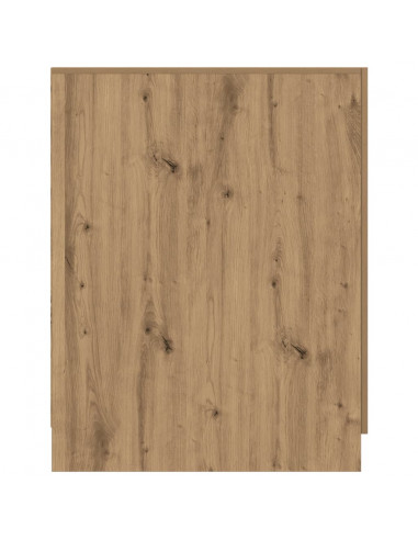 Mobile per Lavatrice Rovere Artigianale 70,5x71,5x91,5 cm