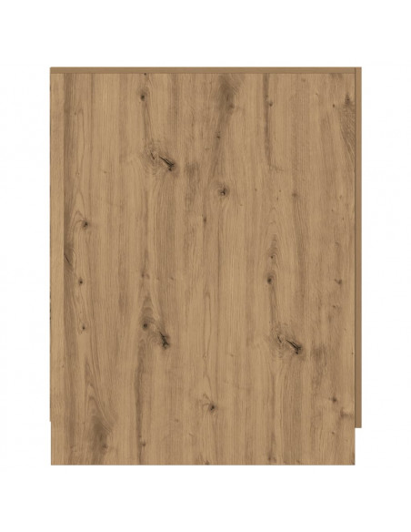 Mobile per Lavatrice Rovere Artigianale 70,5x71,5x91,5 cm