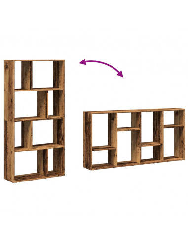 Libreria Legno Antico 60x20x120 cm in Truciolato