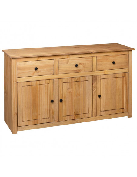 Credenza 135x40x80 cm in Legno Massello di Pino Panama Range