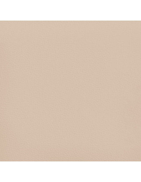 Testiera ad Orecchio Cappuccino 203x23x118/128 cm in Similpelle