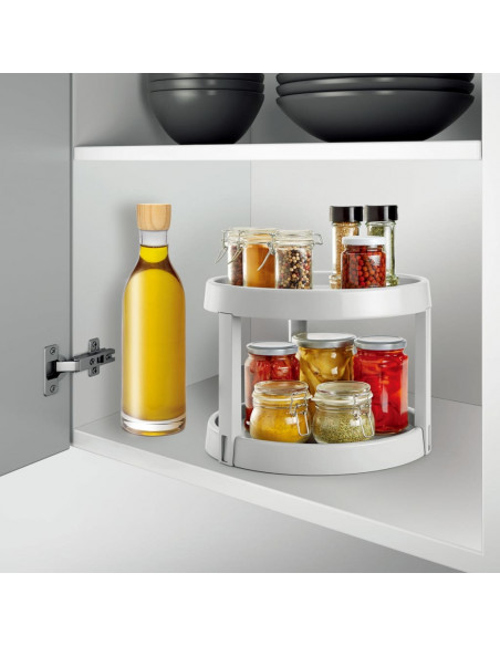 Metaltex Contenitore da Cucina Rotante Giro2 28 cm