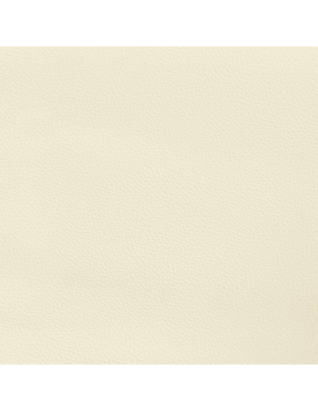 Testiera ad Orecchio Crema 83x16x118/128 cm in Similpelle