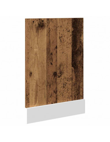 Pannello Lavastoviglie Legno Antico 45x3x67 cm in Truciolato