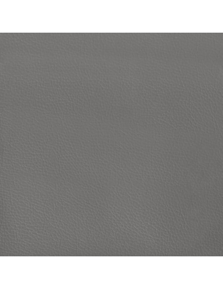Testiera ad Orecchio Grigio 163x23x118/128cm in Similpelle