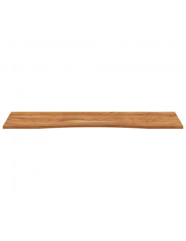 Piano Scrivania 160x50x2,5cm Rettangolare Legno Massello Acacia