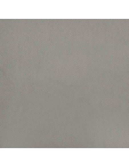Testiera ad Orecchio Grigio Chiaro 83x16x118/128 cm in Velluto