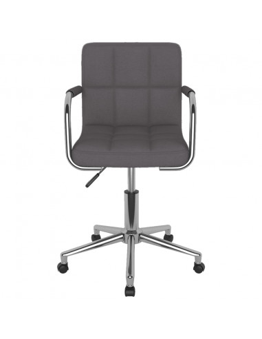 Sedia da Ufficio Girevole Tortora in Tessuto