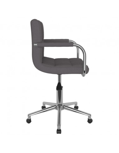 Sedia da Ufficio Girevole Tortora in Tessuto