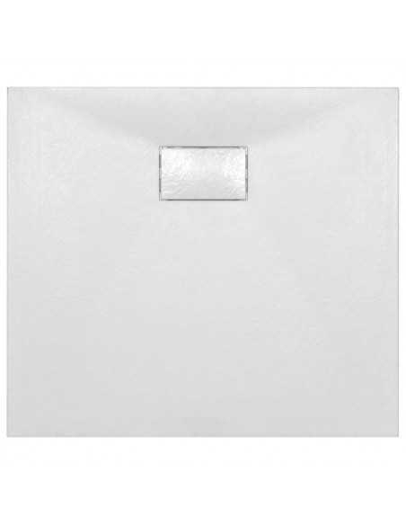 Piatto Doccia in SMC Bianco 90x80 cm