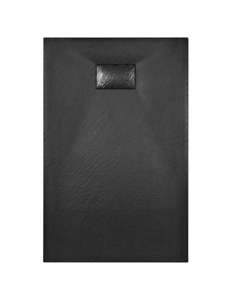 Piatto Doccia in SMC Nero 100x80 cm