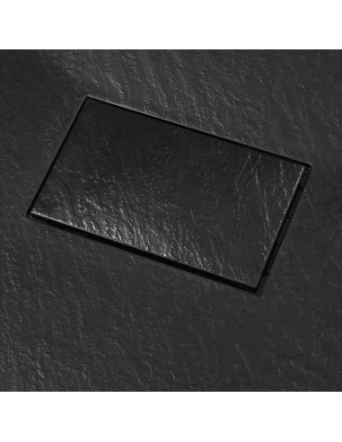 Piatto Doccia in SMC Nero 100x80 cm