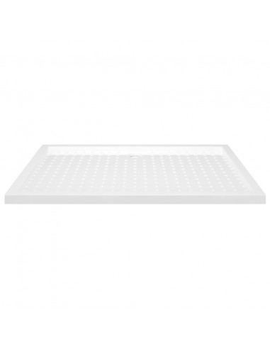 Piatto Doccia con Superficie Puntinata Bianco 80x120x4cm ABS