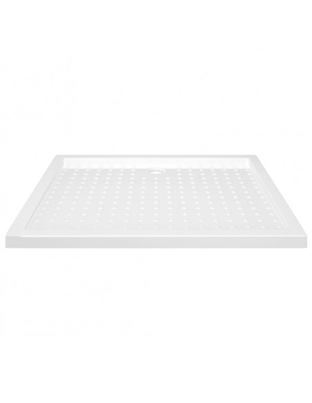 Piatto Doccia con Superficie Puntinata Bianco 80x100x4cm in ABS