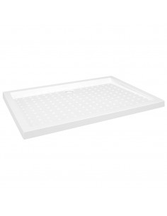 Piatto Doccia con Superficie Puntinata Bianco 70x100x4cm in ABS 2
