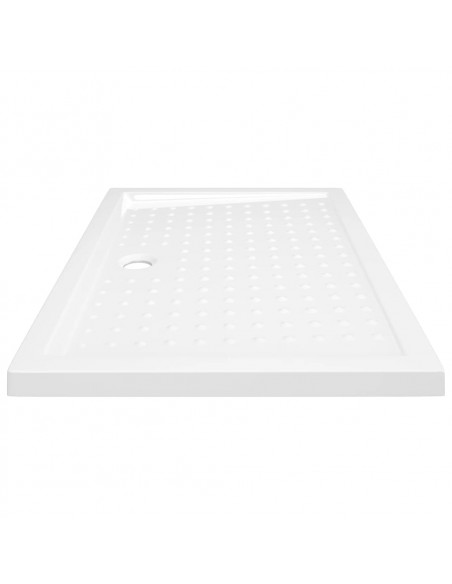 Piatto Doccia con Superficie Puntinata Bianco 70x100x4cm in ABS