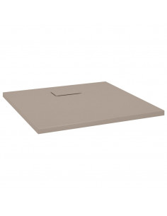 Piatto Doccia in SMC Marrone 80x80 cm 2