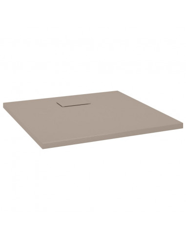 Piatto Doccia in SMC Marrone 80x80 cm