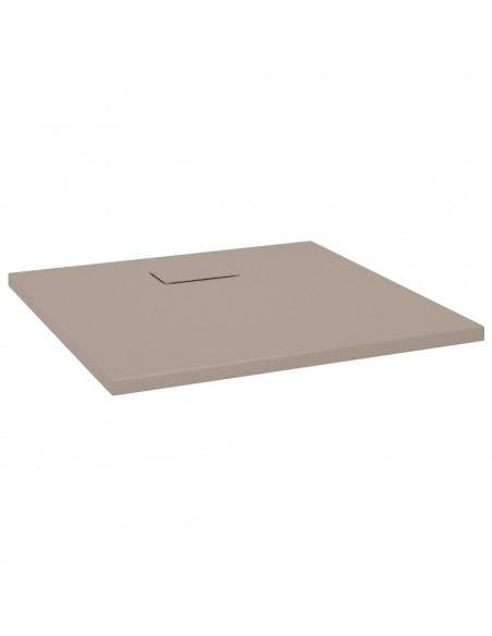 Piatto Doccia in SMC Marrone 80x80 cm