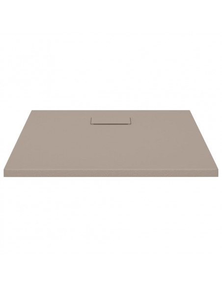 Piatto Doccia in SMC Marrone 80x80 cm