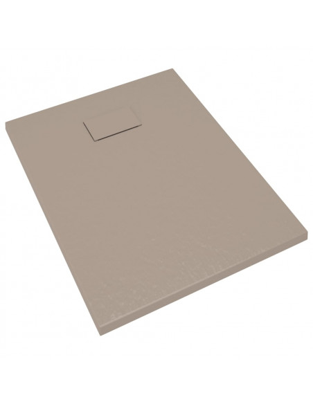 Piatto Doccia in SMC Marrone 90x70 cm