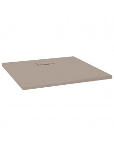 Piatto Doccia in SMC Marrone 90x80 cm 2