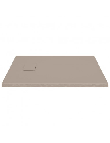 Piatto Doccia in SMC Marrone 90x80 cm