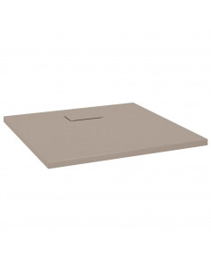 Piatto Doccia in SMC Marrone 90x90 cm 2