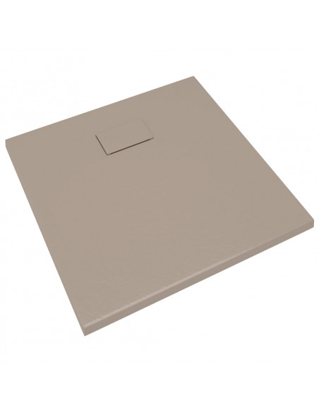 Piatto Doccia in SMC Marrone 90x90 cm
