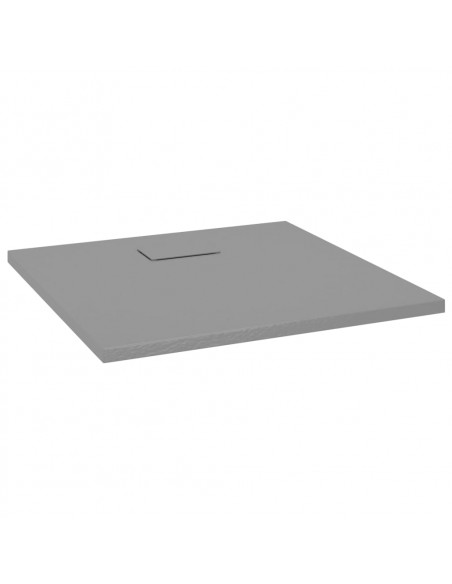 Piatto Doccia in SMC Grigio 80x80 cm