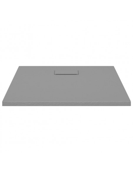 Piatto Doccia in SMC Grigio 80x80 cm