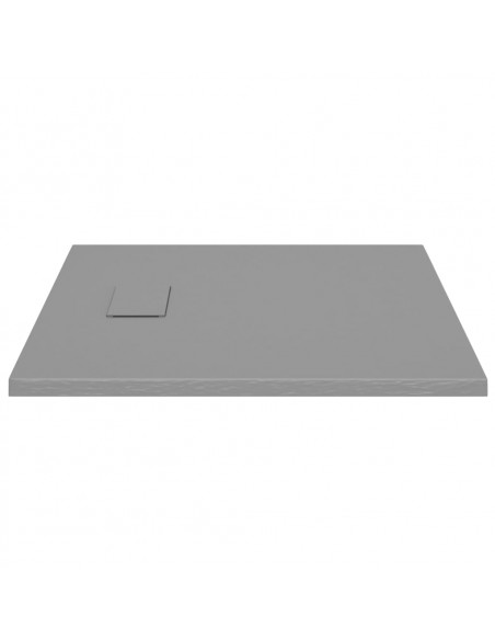 Piatto Doccia in SMC Grigio 80x80 cm