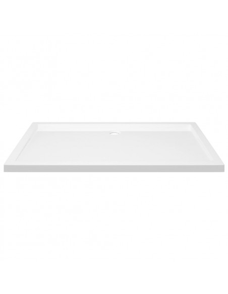 Piatto Doccia in ABS Rettangolare Bianco 70x120 cm