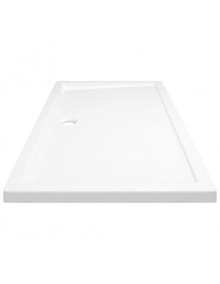 Piatto Doccia in ABS Rettangolare Bianco 70x120 cm