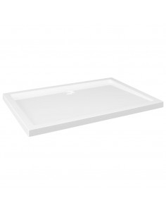 Piatto Doccia in ABS Rettangolare Bianco 70x100 cm 2