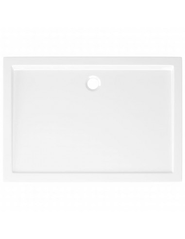 Piatto Doccia in ABS Rettangolare Bianco 70x100 cm