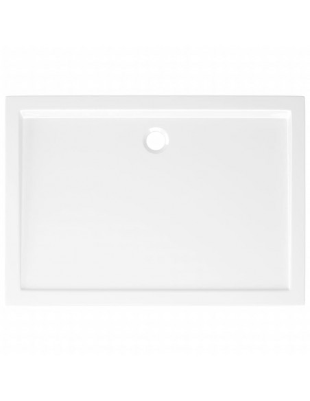 Piatto Doccia in ABS Rettangolare Bianco 70x100 cm