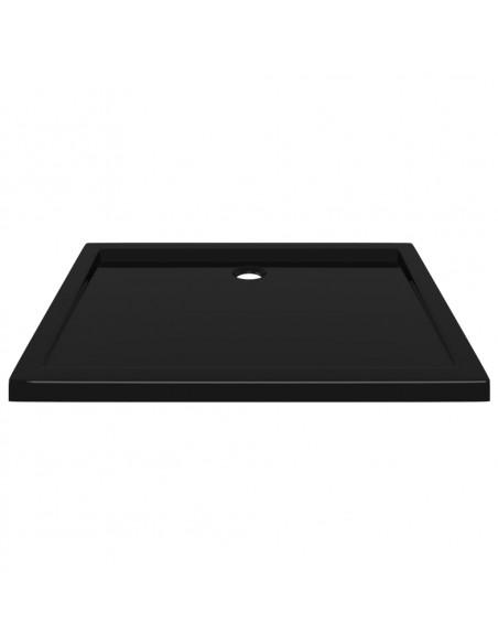Piatto Doccia in ABS Rettangolare Nero 70x90 cm