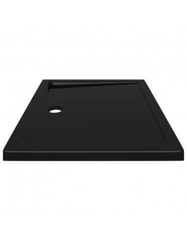 Piatto Doccia in ABS Rettangolare Nero 70x90 cm