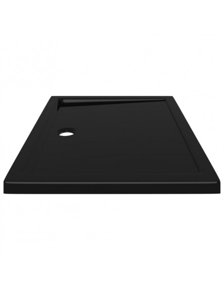Piatto Doccia in ABS Rettangolare Nero 70x90 cm