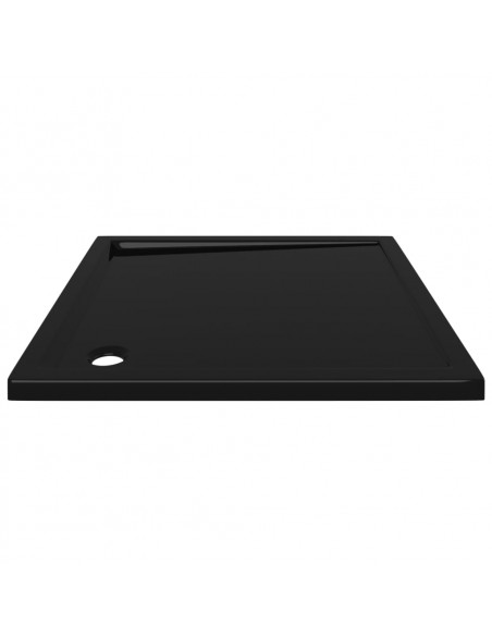 Piatto Doccia Quadrato in ABS Nero 90x90 cm