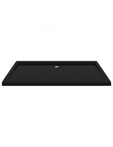 Piatto Doccia in ABS Rettangolare Nero 70x120 cm
