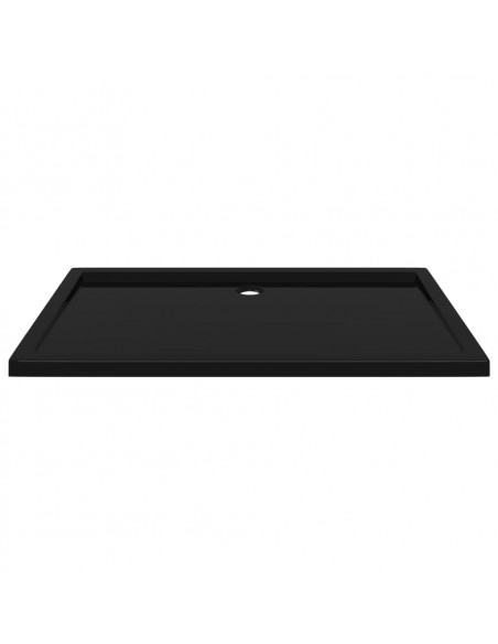 Piatto Doccia in ABS Rettangolare Nero 70x120 cm