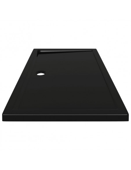 Piatto Doccia in ABS Rettangolare Nero 70x120 cm