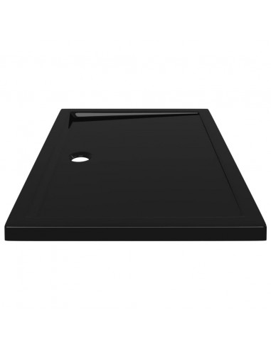 Piatto Doccia in ABS Rettangolare Nero 70x100 cm