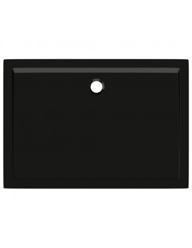 Piatto Doccia in ABS Rettangolare Nero 70x100 cm