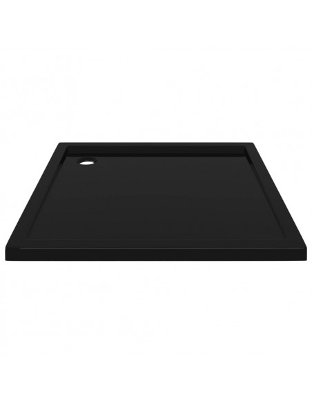 Piatto Doccia Quadrato in ABS Nero 80x80 cm