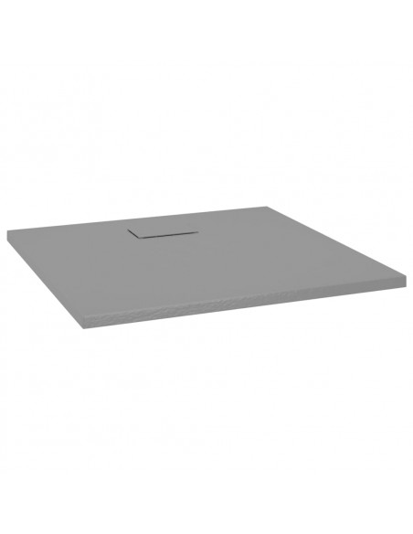 Piatto Doccia in SMC Grigio 90x80 cm